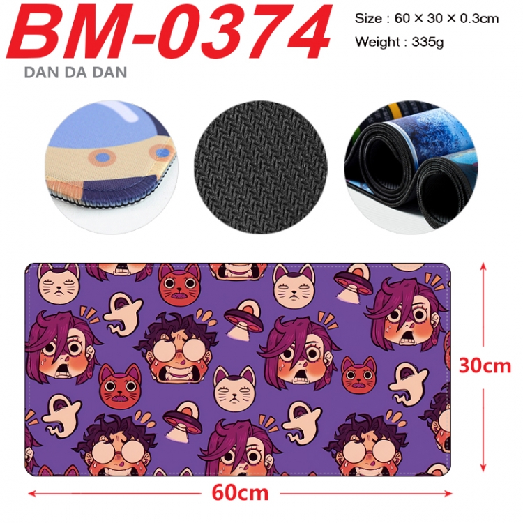 DANDADAN Anime peripheral lock edge mouse pad 60X30cm BM-0374