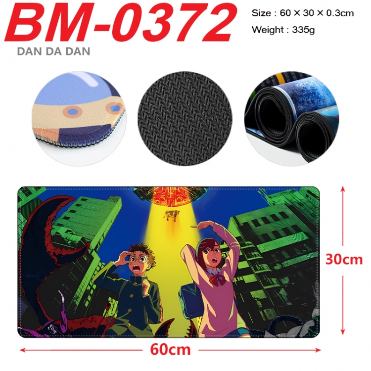 DANDADAN Anime peripheral lock edge mouse pad 60X30cm BM-0372