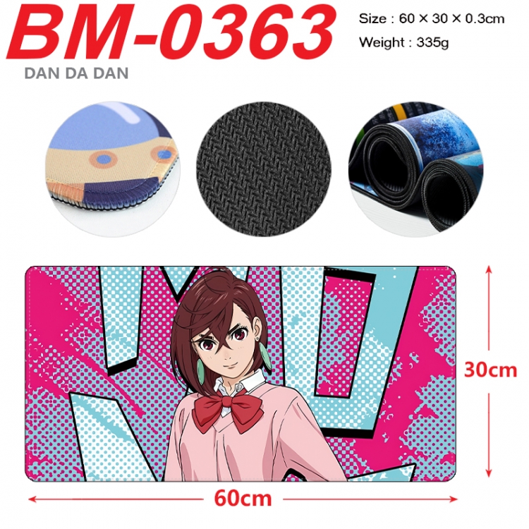 DANDADAN Anime peripheral lock edge mouse pad 60X30cm BM-0363