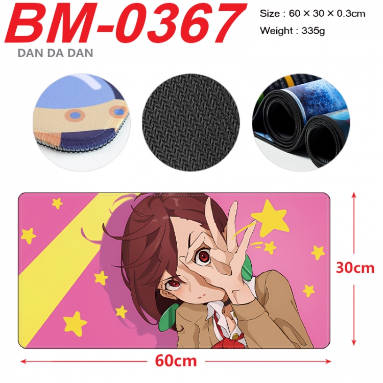 DANDADAN Anime peripheral lock edge mouse pad 60X30cm BM-0367