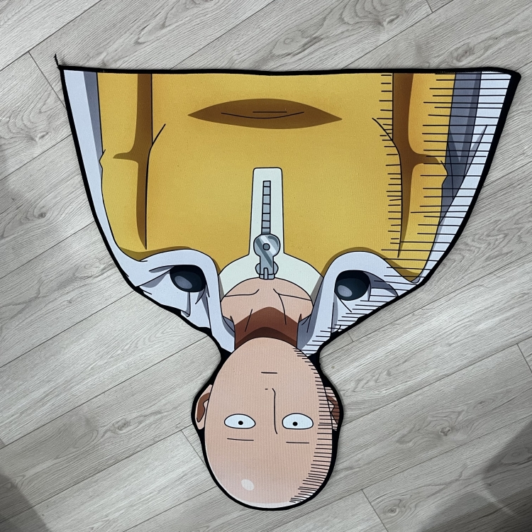 One Punch Man anime thick Belgian velvet anti slip carpet 1m