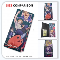 Chainsaw man Anime wallet long...