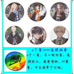 Harry Potter Anime round Badge...