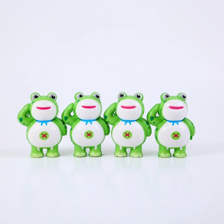 Standing Frog Slow rebound toy decompression doll 7.5cm price for 5 pcs