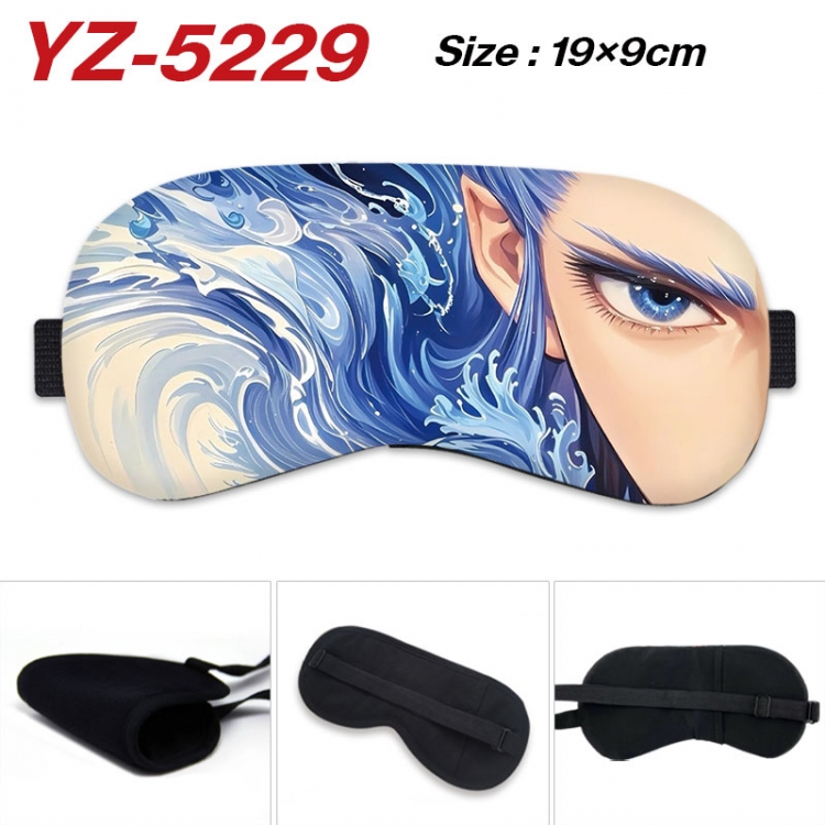 Nezha Game ice cotton eye mask without ice bag price for 5 pcs  yz-5229