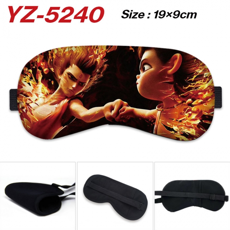 Nezha Game ice cotton eye mask without ice bag price for 5 pcs  yz-5240