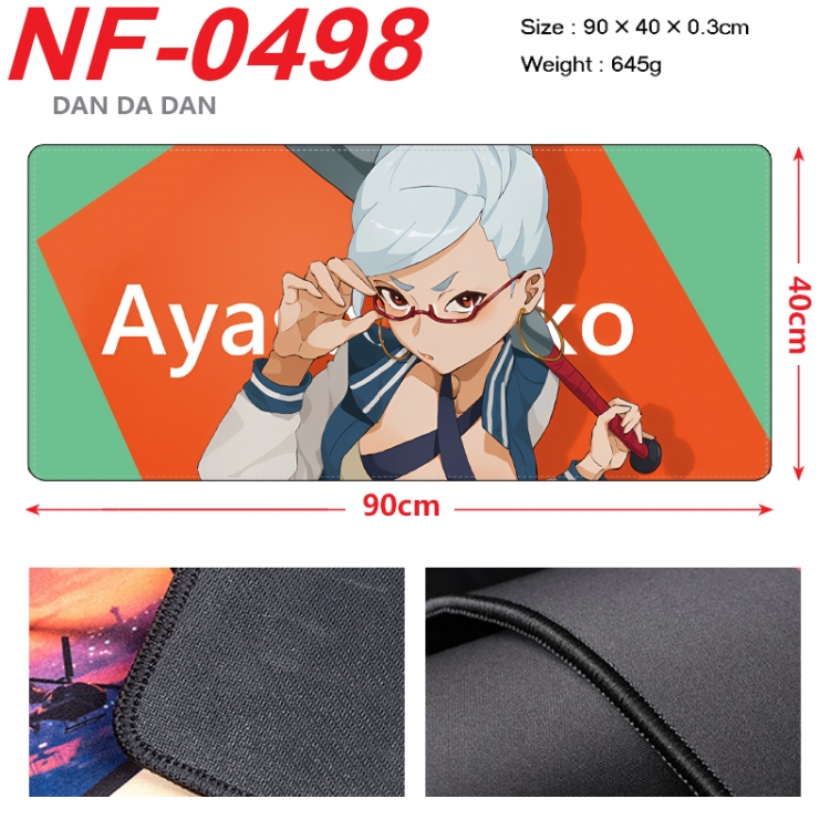 DANDADAN Anime peripheral lock edge mouse pad 90X40cm NF-0498