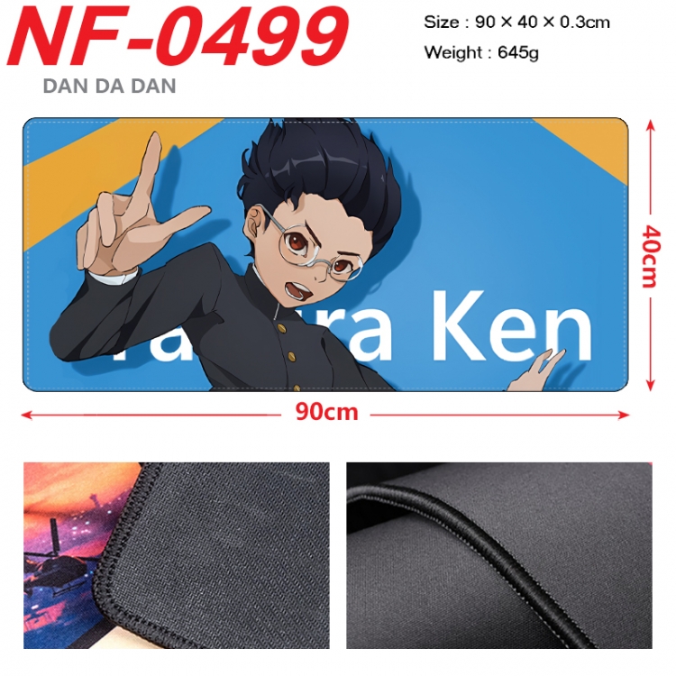 DANDADAN Anime peripheral lock edge mouse pad 90X40cm  NF-0499