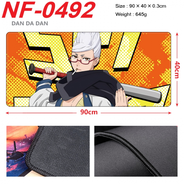 DANDADAN Anime peripheral lock edge mouse pad 90X40cm NF-0492