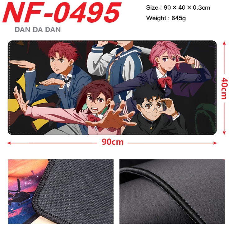 DANDADAN Anime peripheral lock edge mouse pad 90X40cm NF-0495