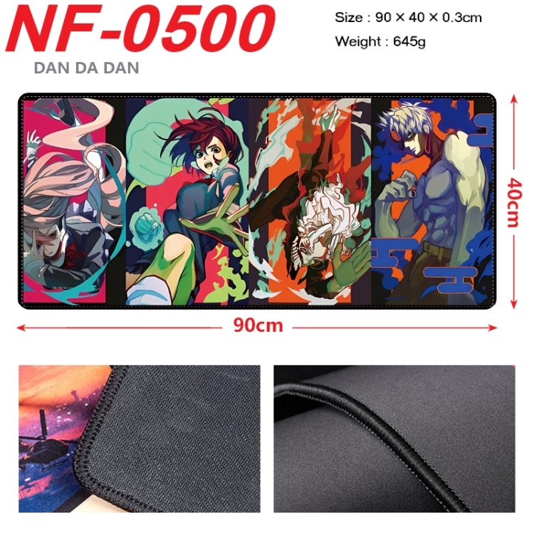 DANDADAN Anime peripheral lock edge mouse pad 90X40cm NF-0500