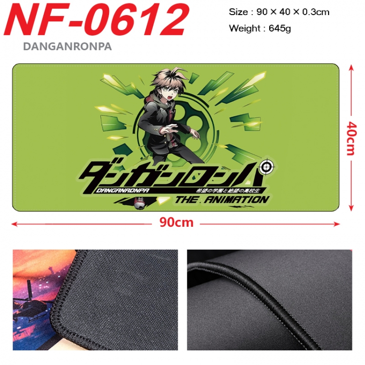 Dangan-Ronpa Anime peripheral lock edge mouse pad 90X40cm NF-0612