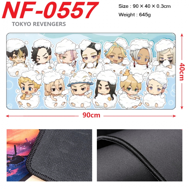 Tokyo Revengers Anime peripheral lock edge mouse pad 90X40cm NF-0557