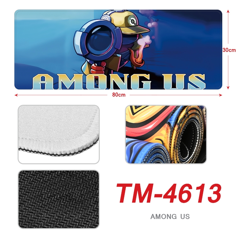 Among us Anime peripheral lock edge mouse pad 80X30cm TM-4613