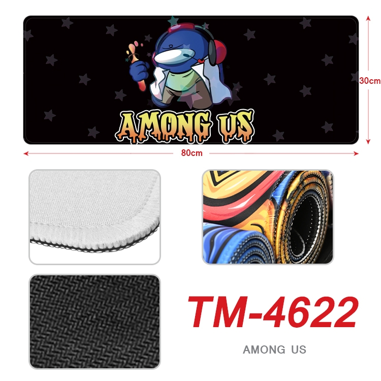 Among us Anime peripheral lock edge mouse pad 80X30cm TM-4622