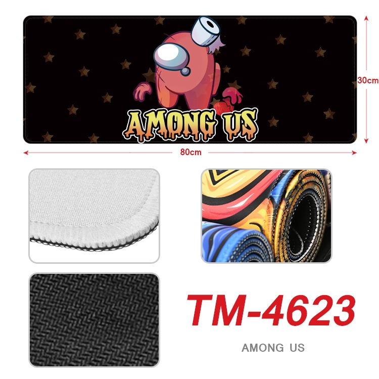 Among us Anime peripheral lock edge mouse pad 80X30cm TM-4623