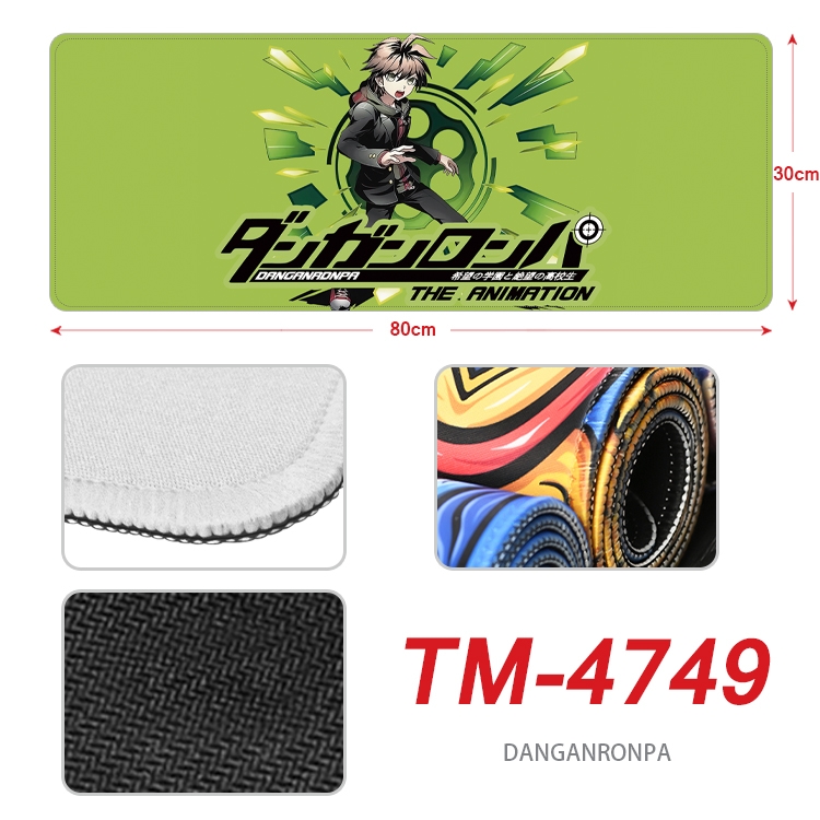 Dangan-Ronpa Anime peripheral lock edge mouse pad 80X30cm TM-4749