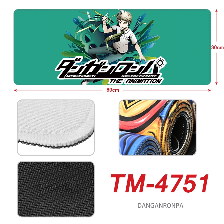 Dangan-Ronpa Anime peripheral lock edge mouse pad 80X30cm TM-4751