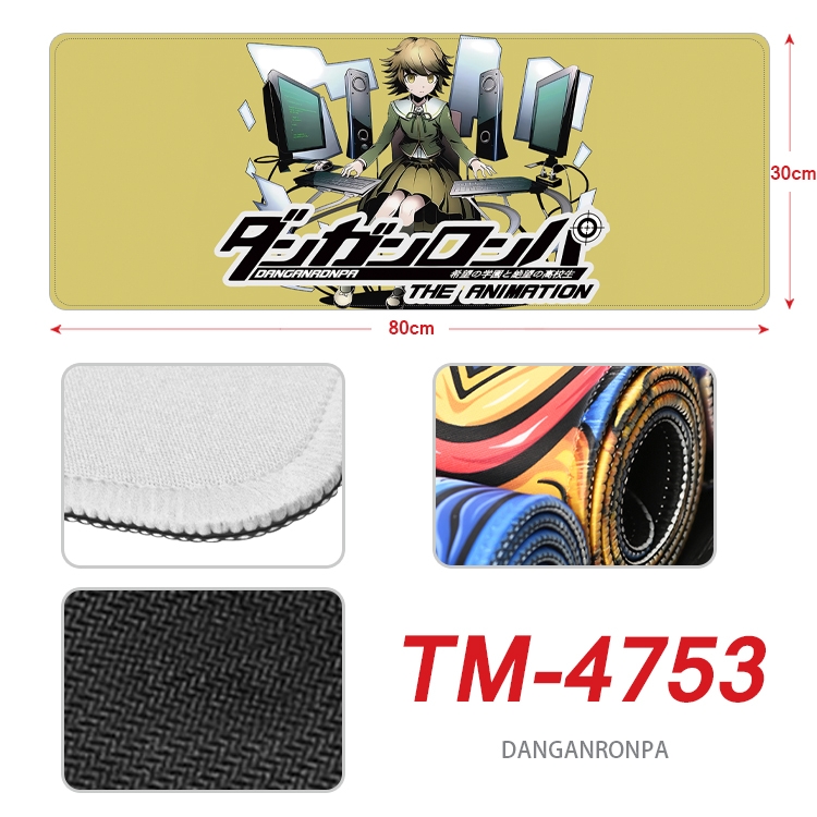 Dangan-Ronpa Anime peripheral lock edge mouse pad 80X30cm TM-4753