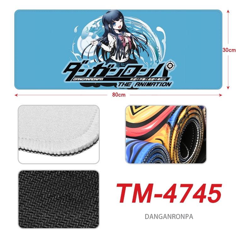 Dangan-Ronpa Anime peripheral lock edge mouse pad 80X30cm TM-4745