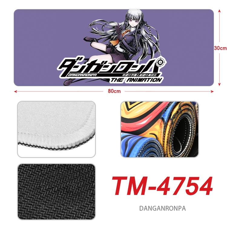 Dangan-Ronpa Anime peripheral lock edge mouse pad 80X30cm  TM-4754