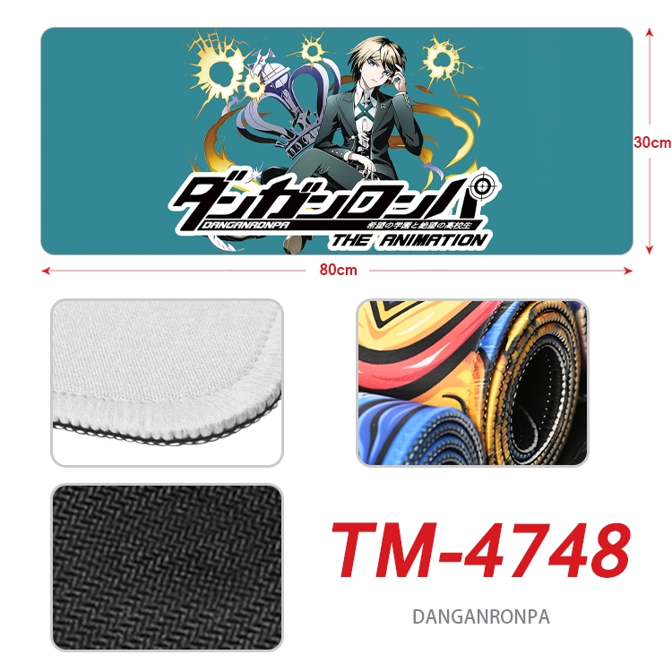 Dangan-Ronpa Anime peripheral lock edge mouse pad 80X30cm  TM-4748