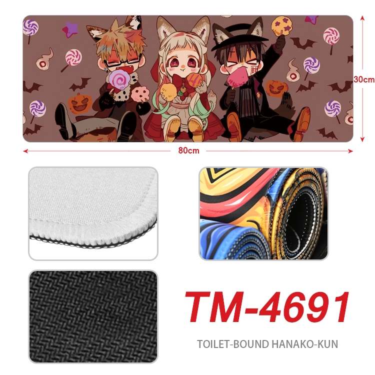 Toilet-bound Hanako-kun Anime peripheral lock edge mouse pad 80X30cm  TM-4691