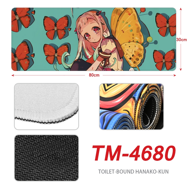 Toilet-bound Hanako-kun Anime peripheral lock edge mouse pad 80X30cm TM-4680