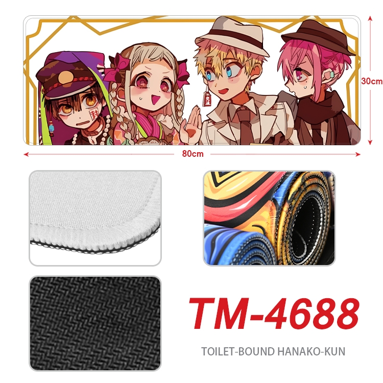 Toilet-bound Hanako-kun Anime peripheral lock edge mouse pad 80X30cm  TM-4688