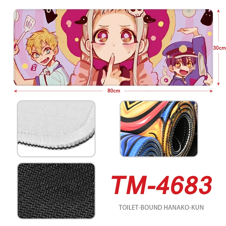 Toilet-bound Hanako-kun Anime peripheral lock edge mouse pad 80X30cm TM-4683