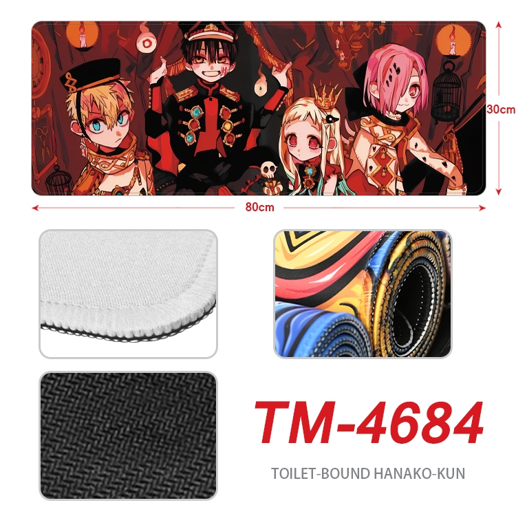 Toilet-bound Hanako-kun Anime peripheral lock edge mouse pad 80X30cm  TM-4684