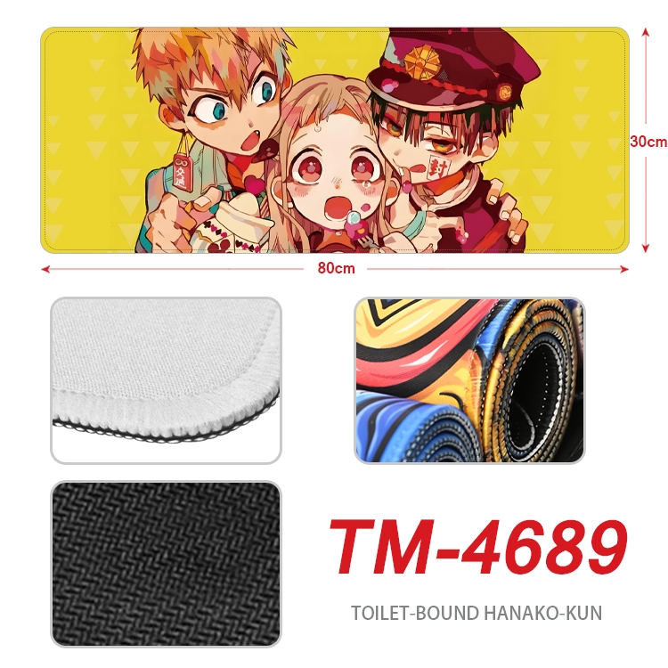 Toilet-bound Hanako-kun Anime peripheral lock edge mouse pad 80X30cm TM-4689