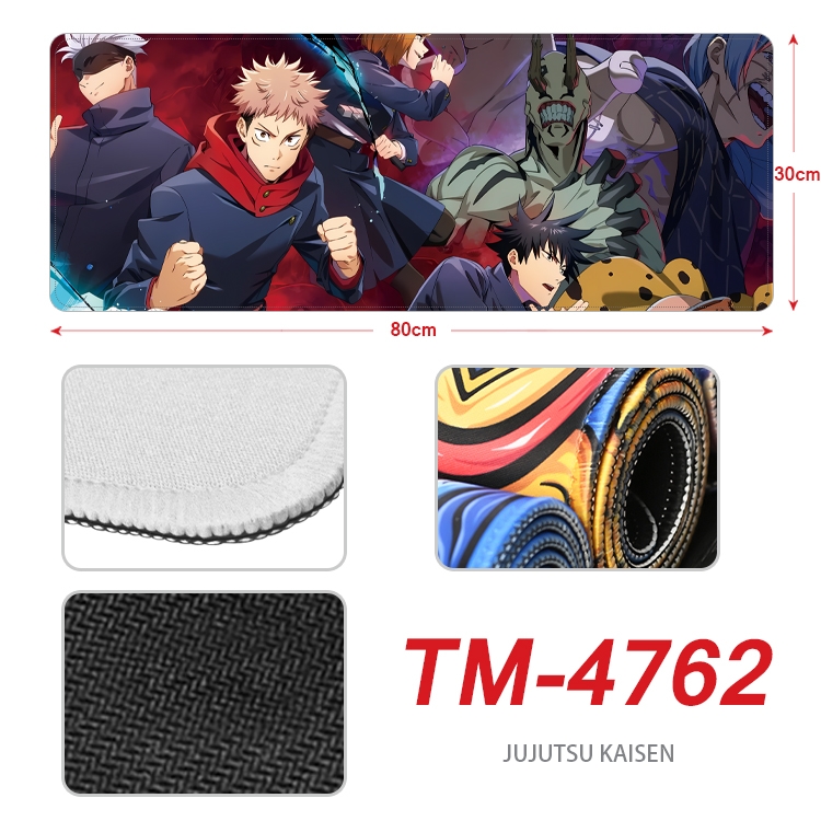 Jujutsu Kaisen Anime peripheral lock edge mouse pad 80X30cm TM-4762