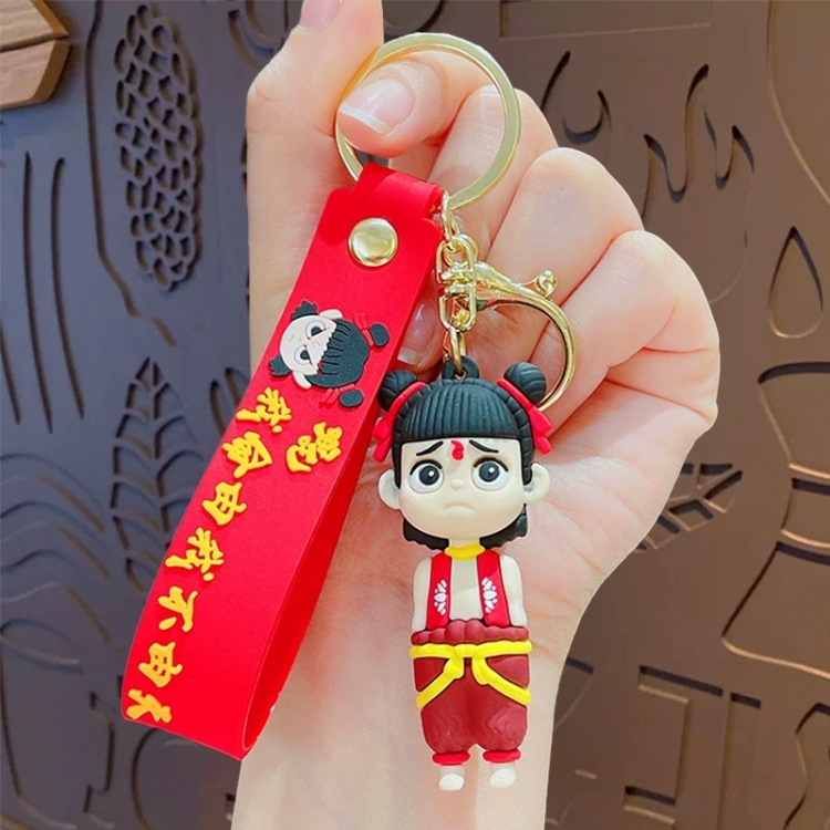 Nezha Cartoon Doll Doll Key  price for 5 pcs