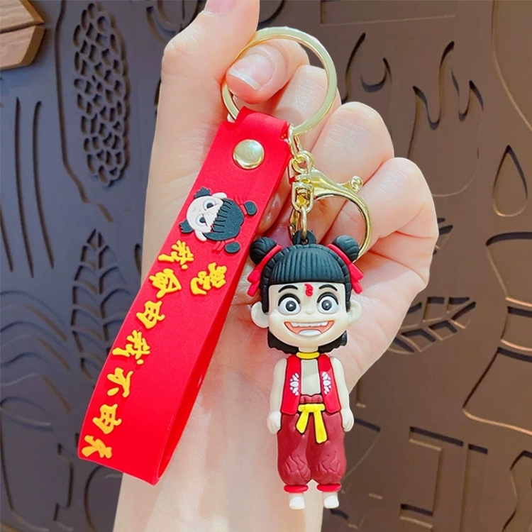 Nezha Cartoon Doll Doll Key  price for 5 pcs