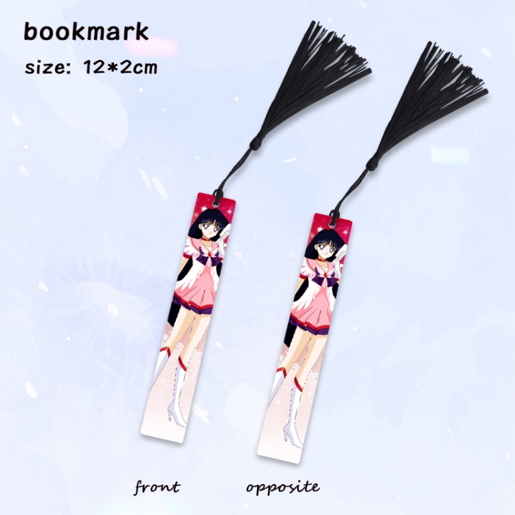 sailormoon Anime full-color printed metal bookmark pendant price for 5 pcs