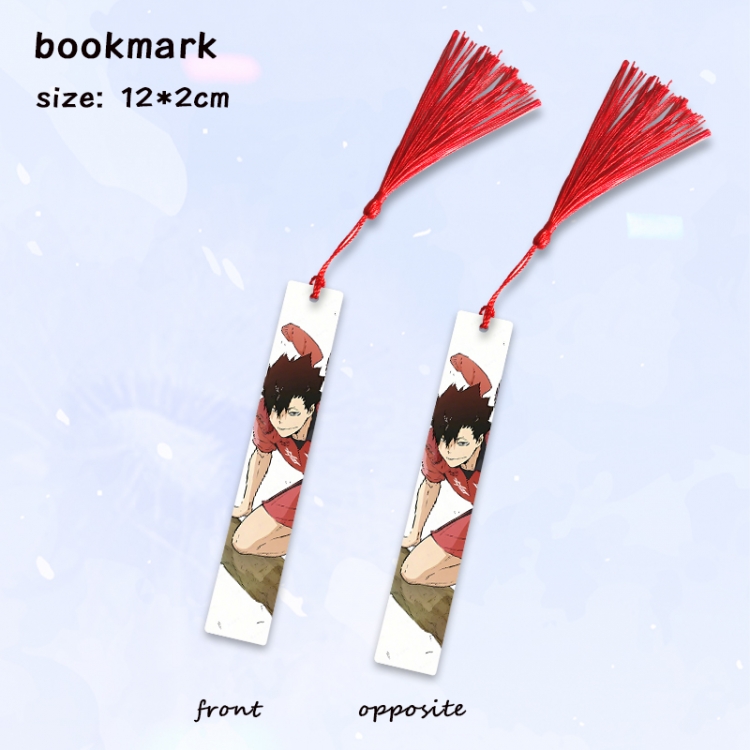 Haikyuu!! Anime full-color printed metal bookmark pendant price for 5 pcs