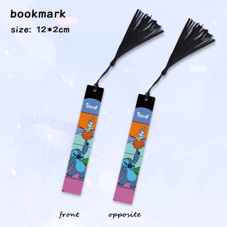 Lilo & Stitch Anime full-color printed metal bookmark pendant price for 5 pcs