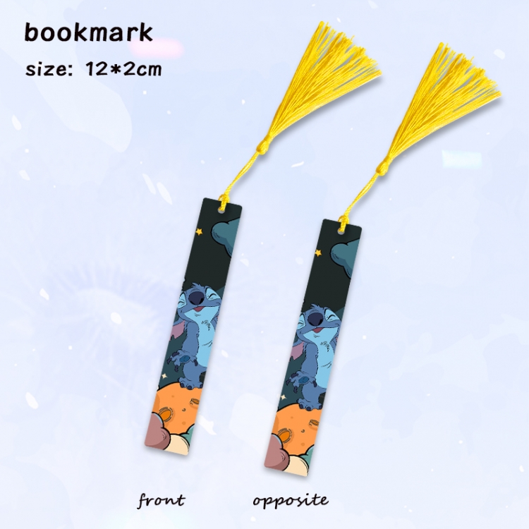 Lilo & Stitch Anime full-color printed metal bookmark pendant price for 5 pcs