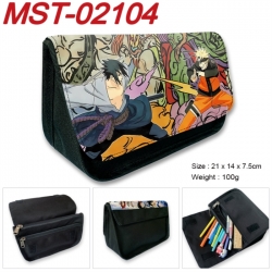 Naruto Anime Velcro canvas zip...