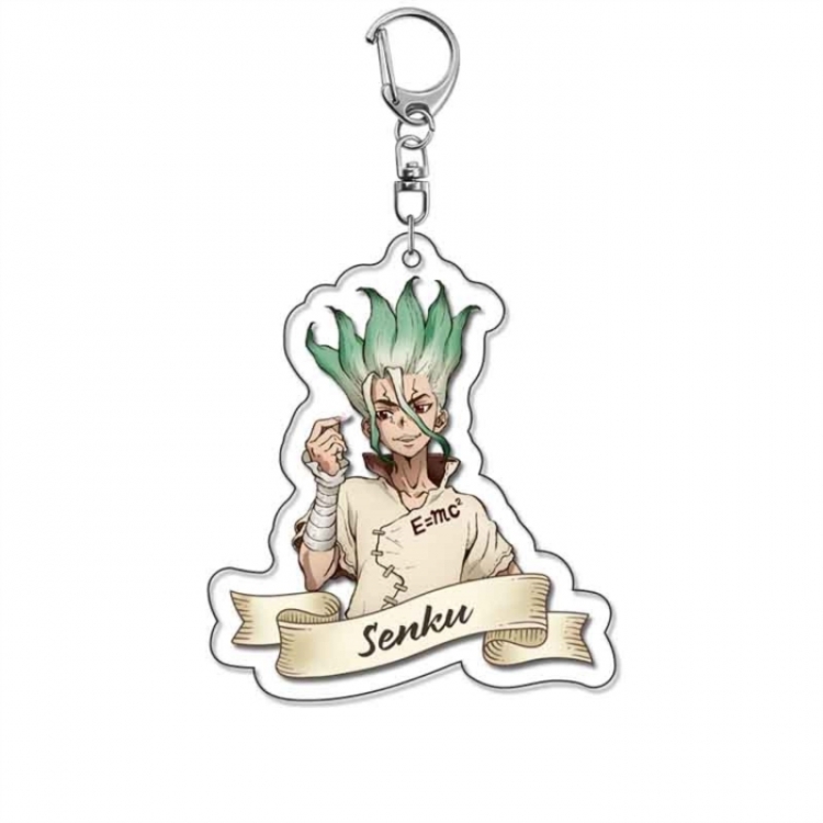 Dr.STONE Anime Acrylic Keychain Charm price for 5 pcs 18239