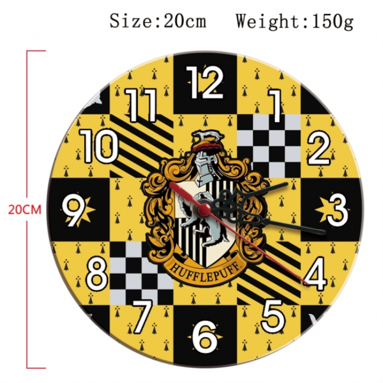 Harry Potter Anime print alarm clock wall clock personality clock packaging size 25X25X4cm