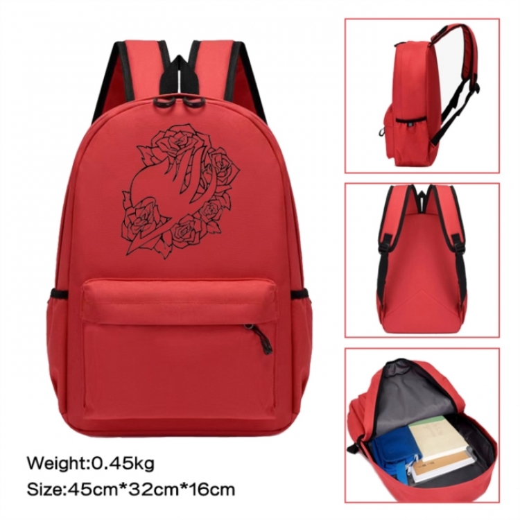 Fairy tail Anime peripheral Oxford cloth color cartoon backpack 45x32x16cm