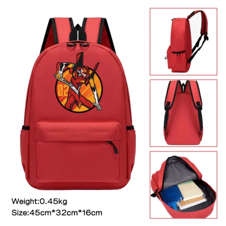 EVA Anime peripheral Oxford cloth color cartoon backpack 45x32x16cm