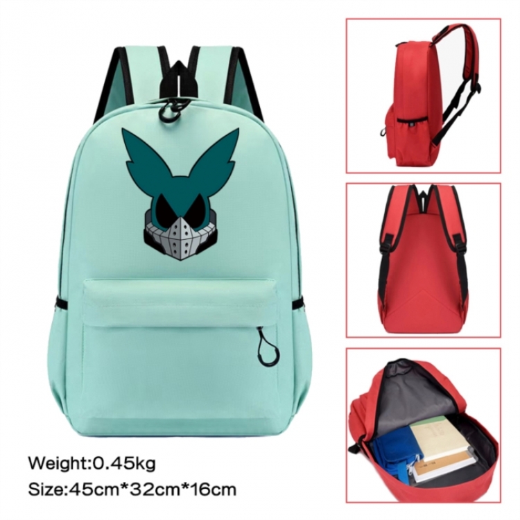 My Hero Academia Anime peripheral Oxford cloth color cartoon backpack 45x32x16cm