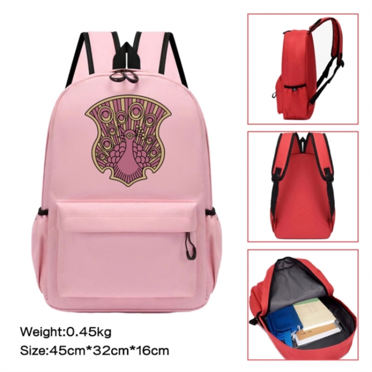 Black Clover Anime peripheral Oxford cloth color cartoon backpack 45x32x16cm