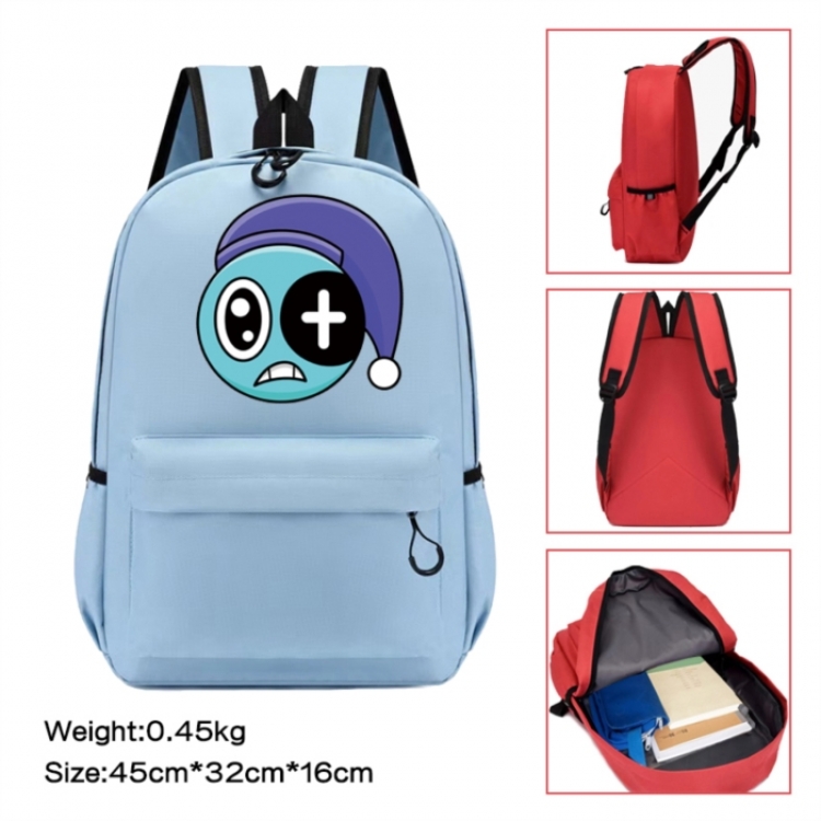 Dandy's World Anime peripheral Oxford cloth color cartoon backpack 45x32x16cm