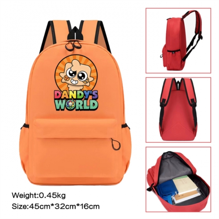 Dandy's World Anime peripheral Oxford cloth color cartoon backpack 45x32x16cm