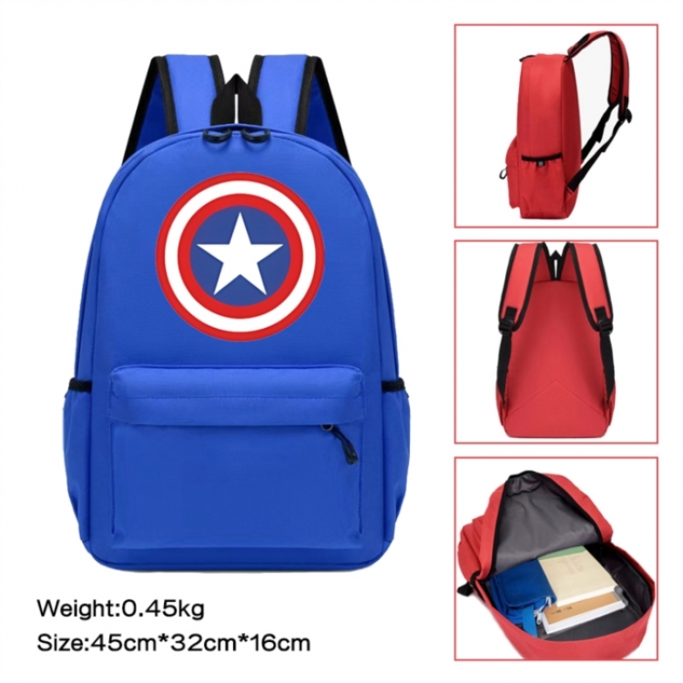 superhero Anime peripheral Oxford cloth color cartoon backpack 45x32x16cm