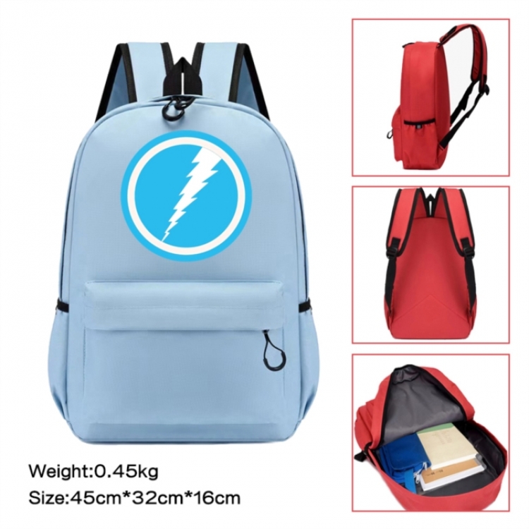 superhero Anime peripheral Oxford cloth color cartoon backpack 45x32x16cm